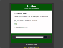 Tablet Screenshot of gmail.prattboy.net
